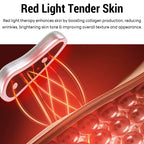 Led Red Light Eye Care Therapy EMS Pulse Micro-Current Device Eye Massager to Relieve Fatigue for Treatment under Eye Wrinkle