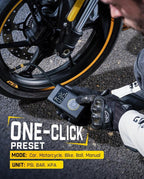 Portable Tire Inflator: Smart ON/OFF Hose Design