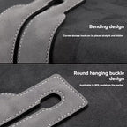 Luxury Suede Double Hook Organizer – Premium Rear Seat Backrest Hook for Changan CS Series & Eado