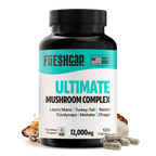 FreshCap Organic Chaga Supplement Capsules