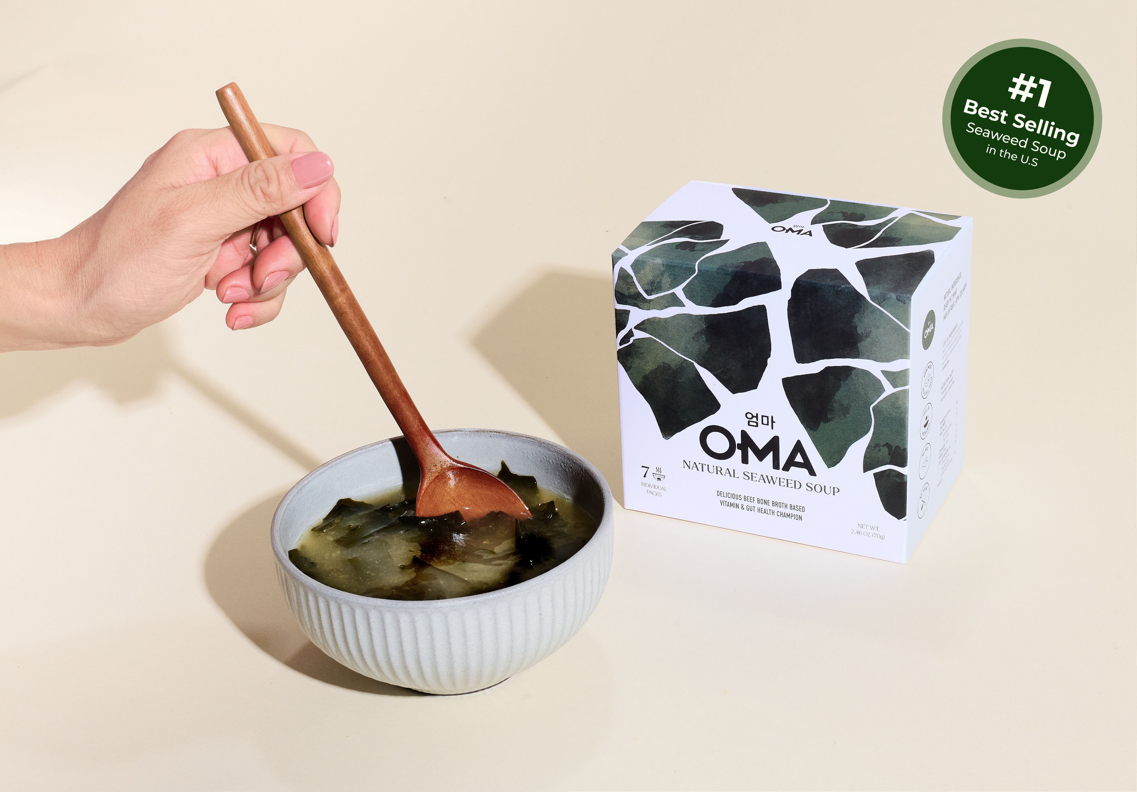 Seaweed Soup Nourishing Beef Bone Broth