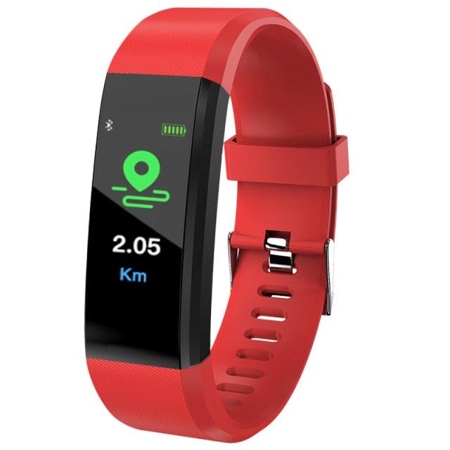 Kids Sports Watch – LED Touch Screen Fitness Tracker
