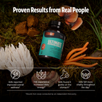 FreshCap Organic Chaga Supplement Capsules