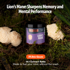 FreshCap Organic Chaga Supplement Capsules
