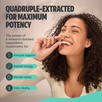 FreshCap Organic Chaga Supplement Capsules