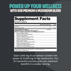 FreshCap Organic Chaga Supplement Capsules