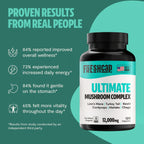 FreshCap Organic Chaga Supplement Capsules