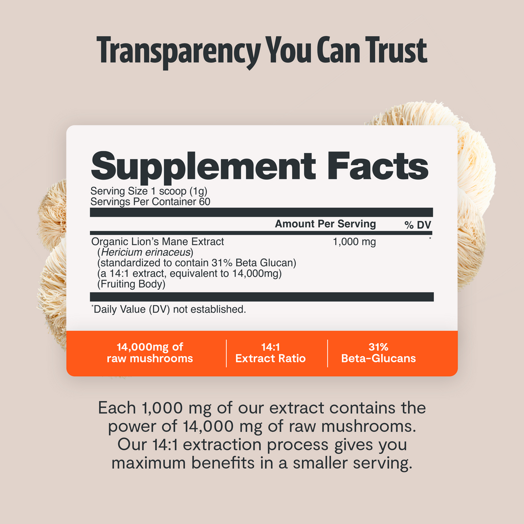 FreshCap Organic Chaga Supplement Capsules
