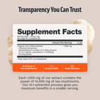 FreshCap Organic Chaga Supplement Capsules