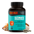 FreshCap Organic Chaga Supplement Capsules