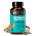 FreshCap Organic Chaga Supplement Capsules